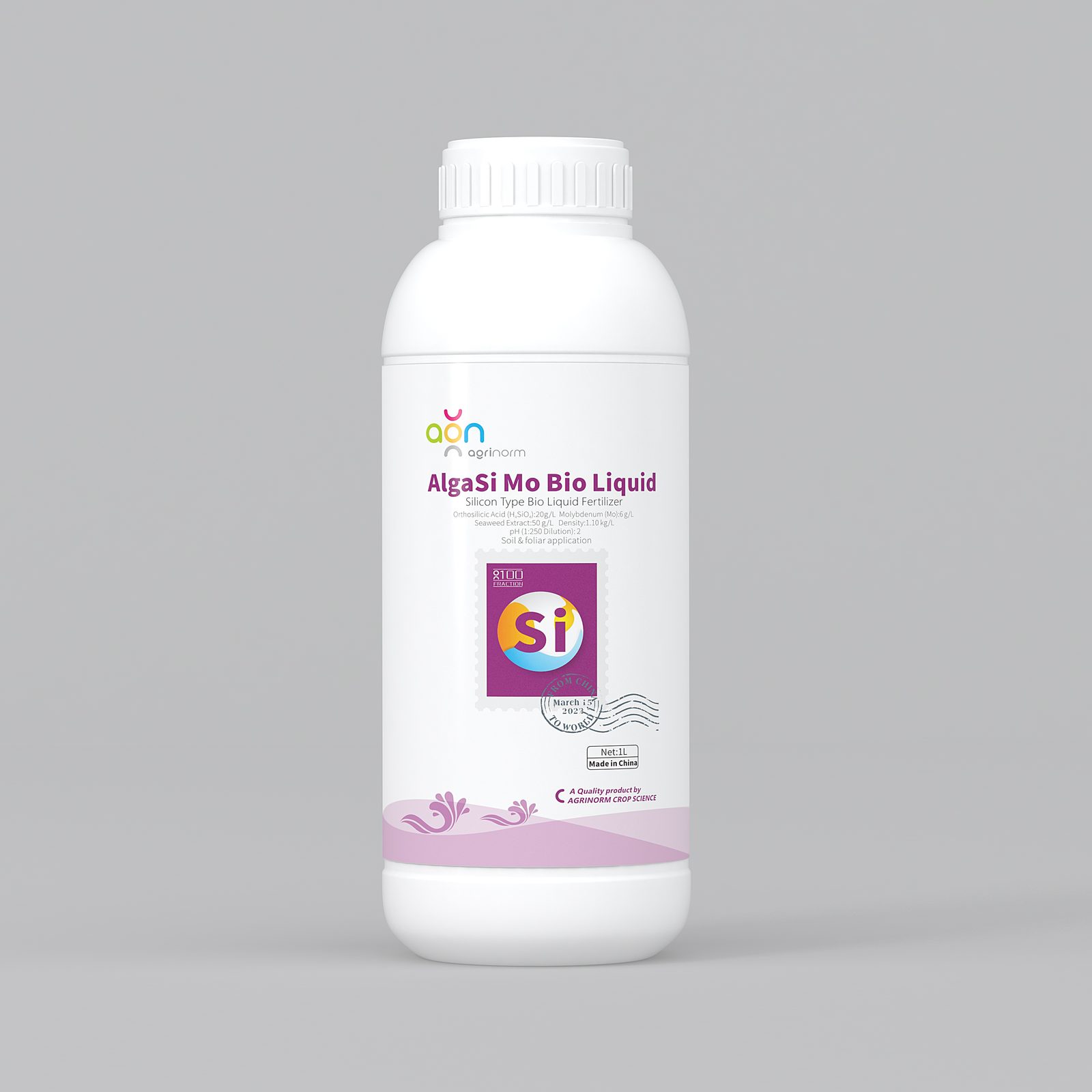 AlgaSi Mo Bio Liquid original packaging image