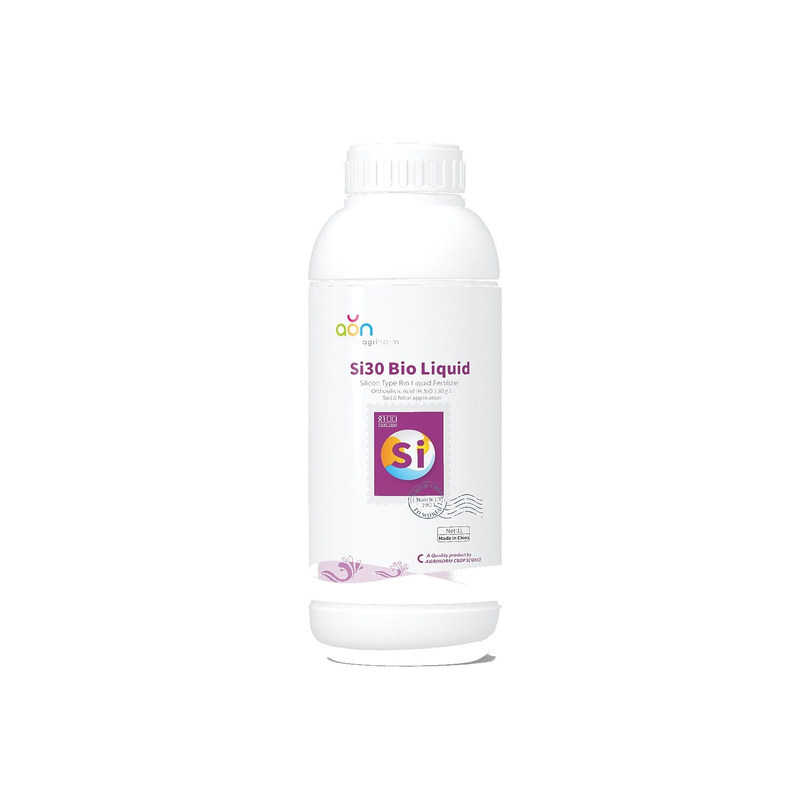 Si30 Bio Liquid label and packaging details